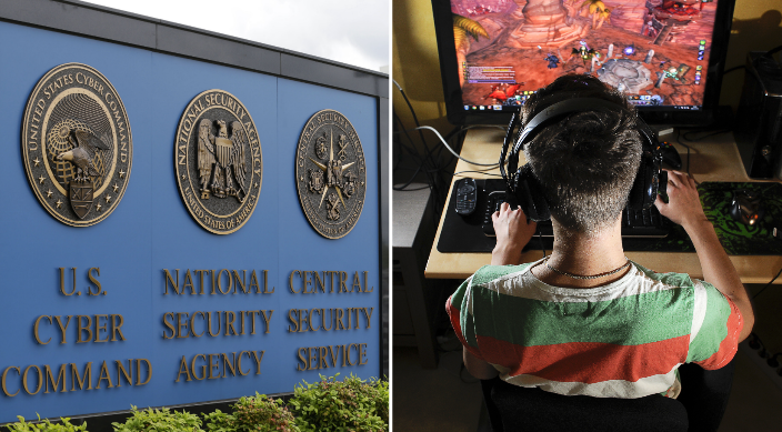 National security agency spionerade på gamers. 